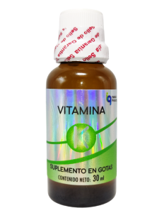 Fotografía de producto Vitamina K con contenido de 30 ml de Iq Herbal Products 